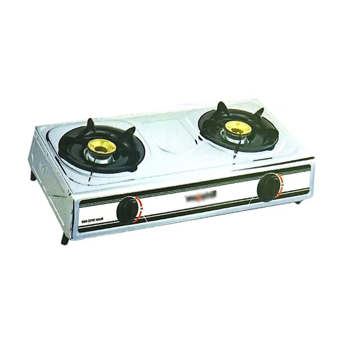Richpower Stainless Steel Two Burner LPG Stove Online at Kapruka | Product# elec00A3059