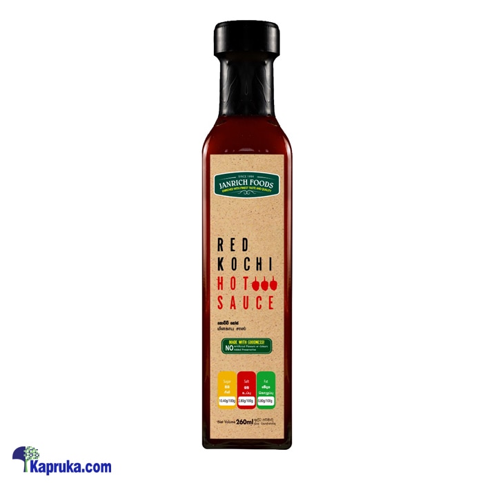 Janrich Red Kochi Sauce (260ml) Online at Kapruka | Product# grocery002237