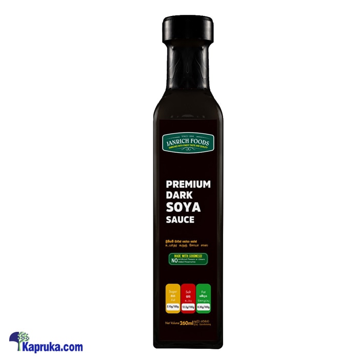 Janrich Dark Soya Premium Sauce (260ml) Online at Kapruka | Product# grocery002243