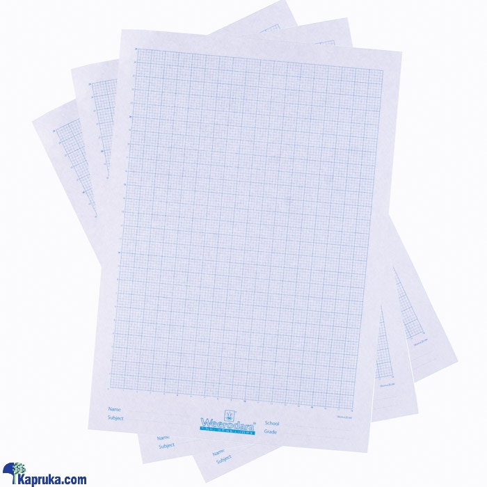 Weerodara Graph Paper A4 - 1MM - (10 SHEETS) Online at Kapruka | Product# childrenP0718