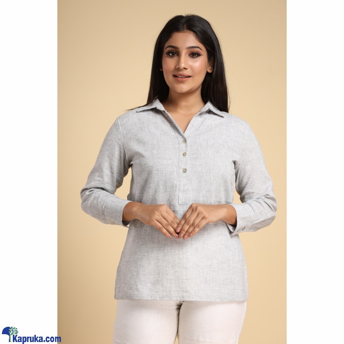 Linen Shirt Blouse Online at Kapruka | Product# clothing03607