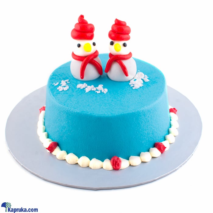 Divine Snow Deco Ribbon Cake Online at Kapruka | Product# cakeDIV00209