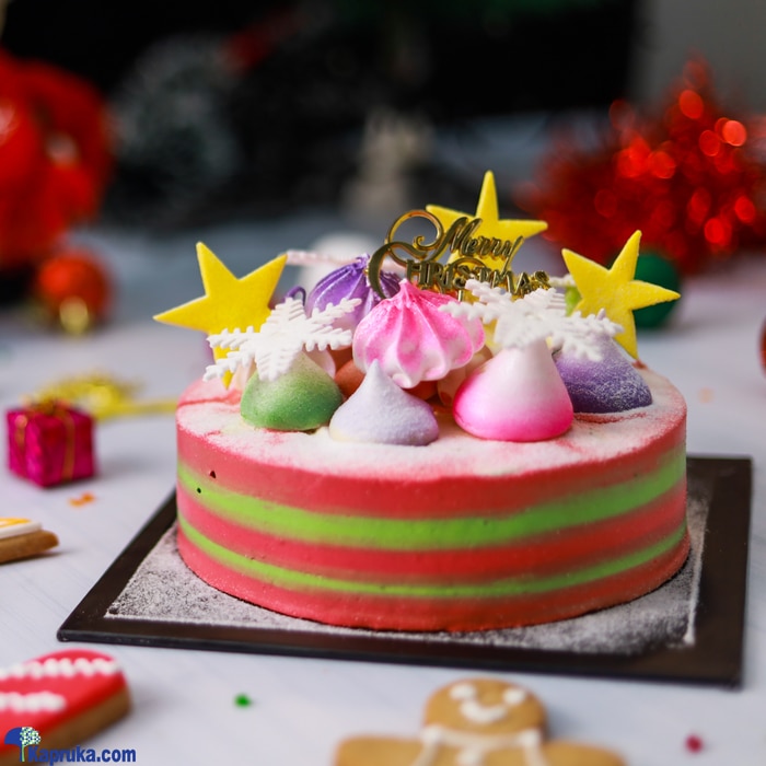 Breadtalk Christmas Ribbon Cake Online at Kapruka | Product# cakeBT00333