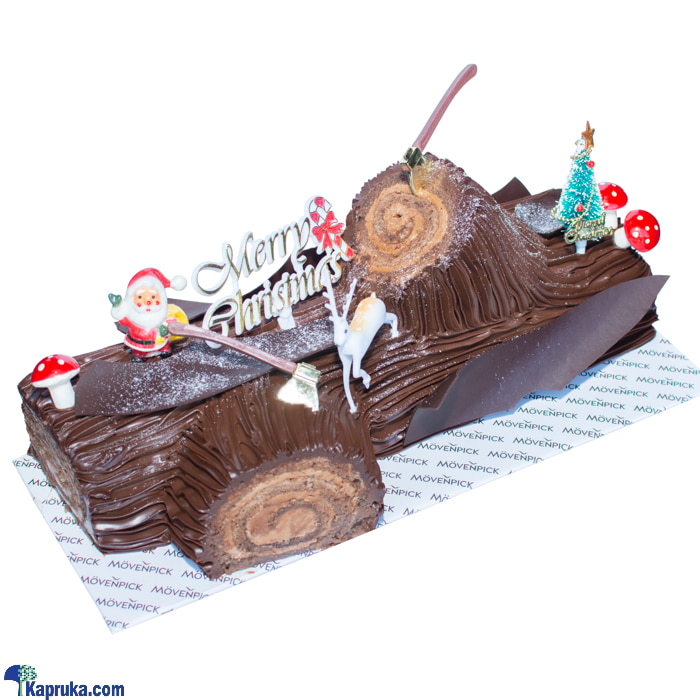 Movenpick Woodland Yule Log Cake Online at Kapruka | Product# cakeMVP00175
