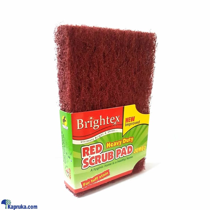 Brightex Red Scrub Pad Online at Kapruka | Product# grocery002263