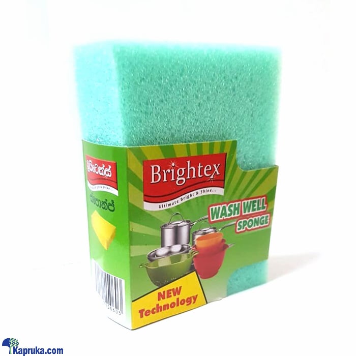Brightex Wash Well Sponge Online at Kapruka | Product# grocery002267