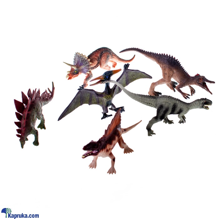 Simulation Dinosaur Model Set Wild Life Animal World Action Figures (6pcs) Online at Kapruka | Product# kidstoy0Z1371