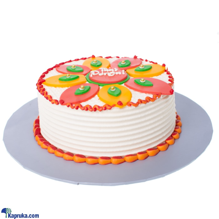 Divine Thai Pongal Rangoli Cake Online at Kapruka | Product# cakeDIV00225