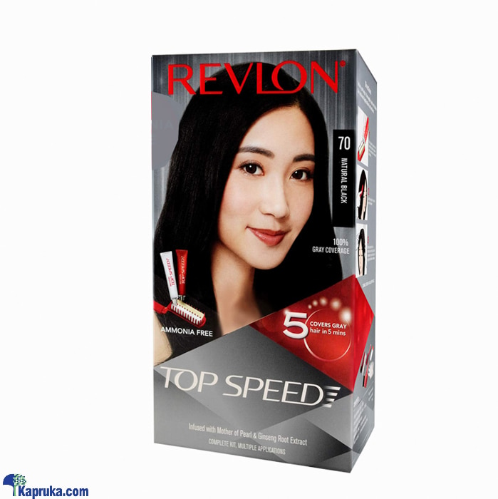 Revlon Top Speed Hair Color 70 Women Natural Black Online at Kapruka | Product# cosmetics00811