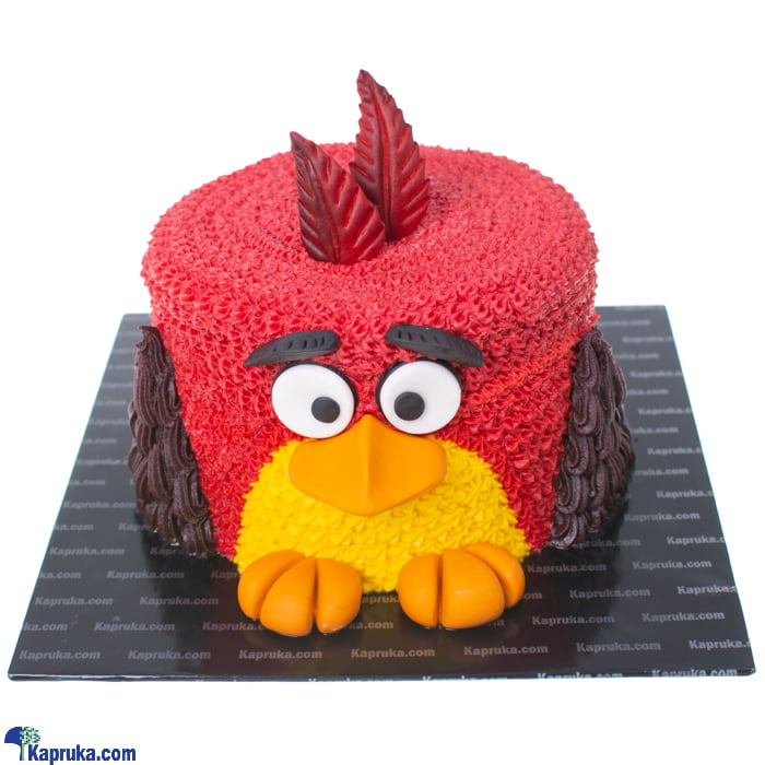Terence The Angry Bird Ribbon Cake Online at Kapruka | Product# cake00KA001261
