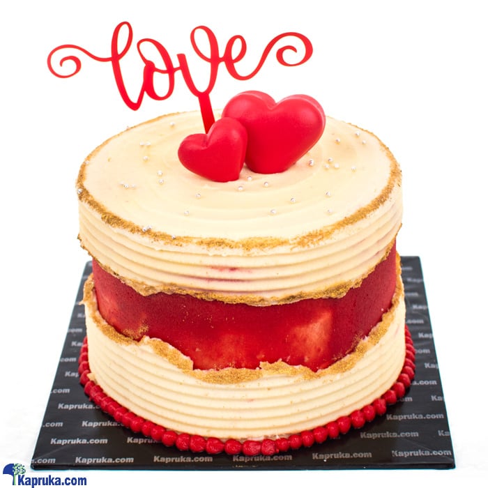 Together We Are Perfect Ribbon Cake Online at Kapruka | Product# cake00KA001271