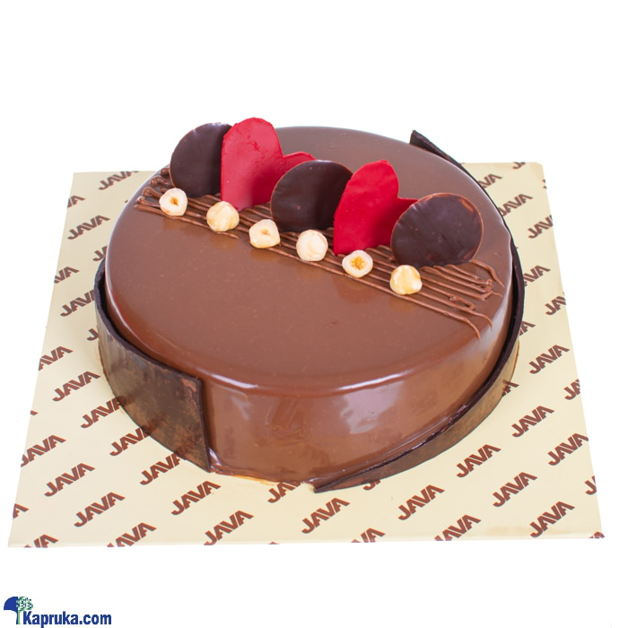 Java Celebration Hearts Chocolate Chip Hazelnut Praline Online at Kapruka | Product# cakeJAVA00193