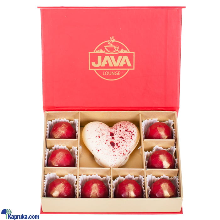 Java Gold Diamonds Big Heart With 08 Piece Pebbles Chocolate Online at Kapruka | Product# chocolates001256