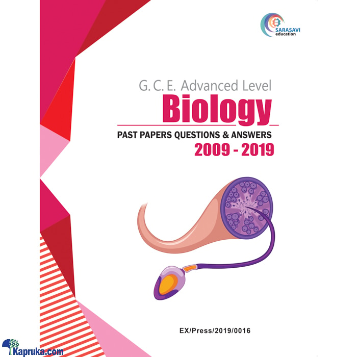 Biology Al - 2009 2020 (sarasavi) Online at Kapruka | Product# book0924