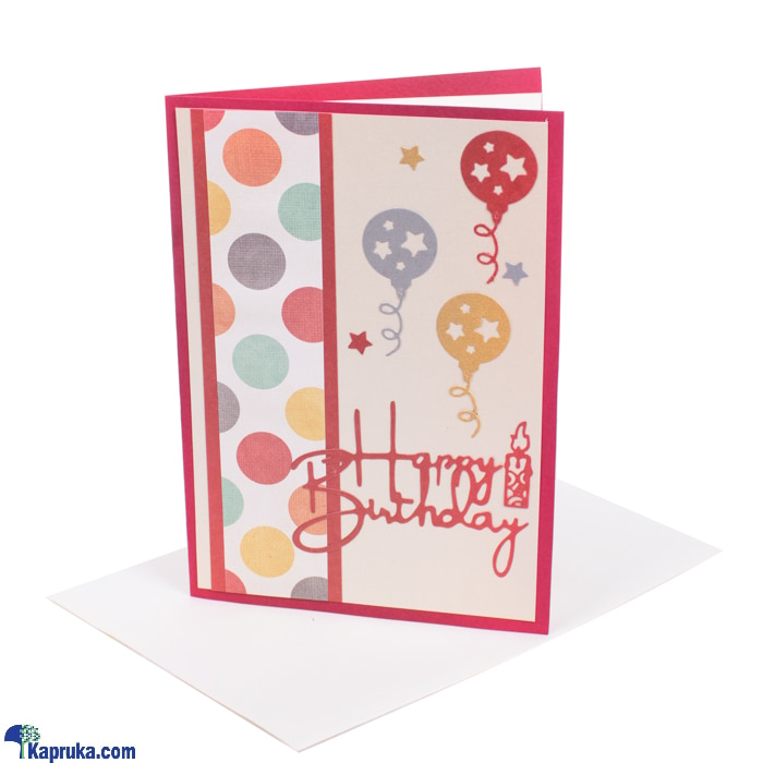 Happy Birthday Handmade Greeting Card Online at Kapruka | Product# greeting00Z391