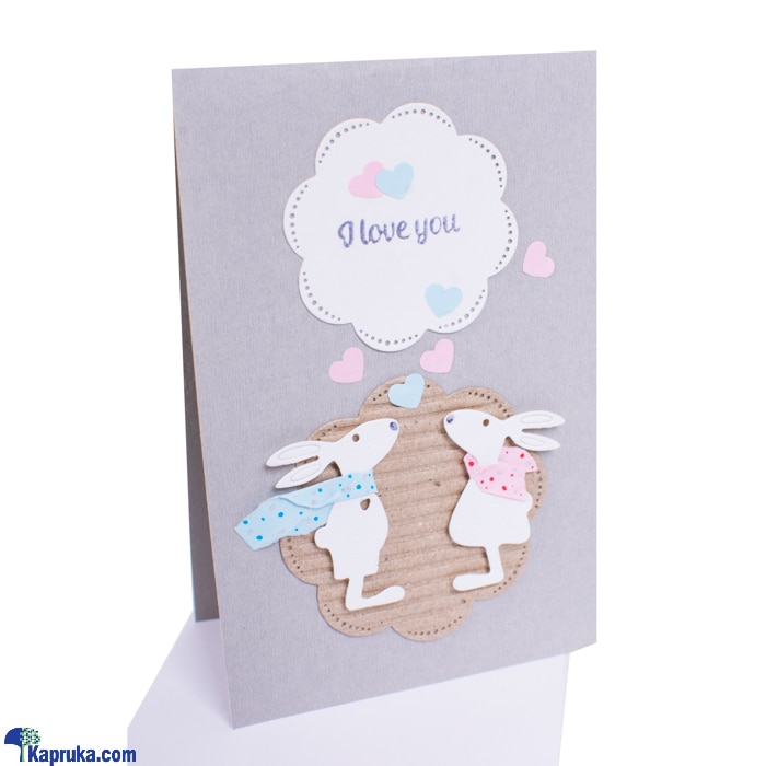 I Love You Handmade Greeting Card Online at Kapruka | Product# greeting00Z396