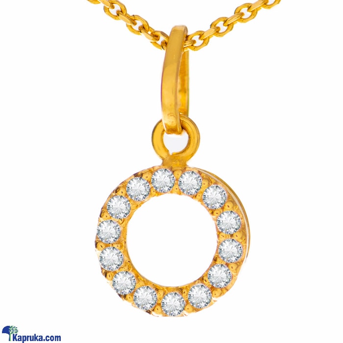 Arthur 22 Kt Gold Pendent With Zercones Online at Kapruka | Product# jewelleryF094
