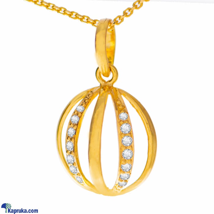 Arthur 22 Kt Gold Pendent With Zercones Online at Kapruka | Product# jewelleryF0100