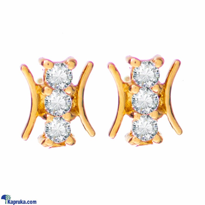 Arthur 22 Kt Gold Earring With Zercones Online at Kapruka | Product# jewelleryF0176