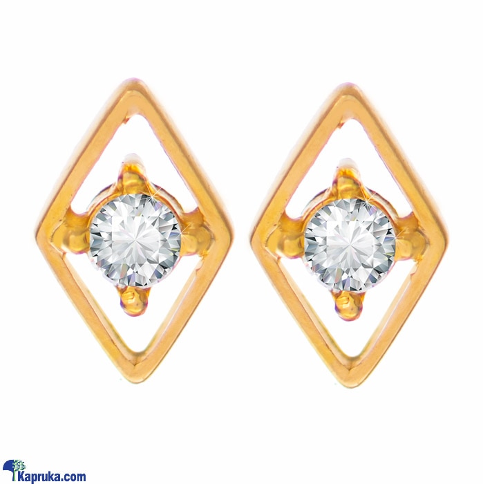 Arthur 22 Kt Gold Earring With Zercones Online at Kapruka | Product# jewelleryF0196