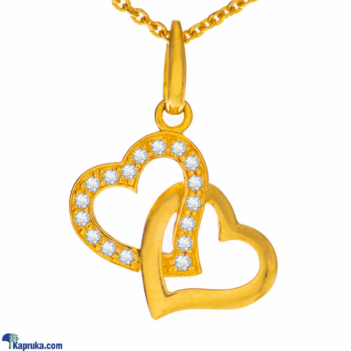 Arthur 22 Kt Gold Pendent With Zercones Online at Kapruka | Product# jewelleryF0134