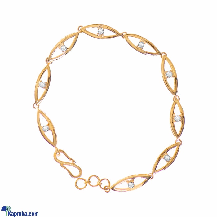 Arthur 22 Kt Gold Bracelet With Zercones Online at Kapruka | Product# jewelleryF0185