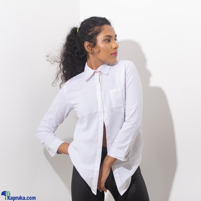 Hannah Shirt In White Online at Kapruka | Product# clothing04002