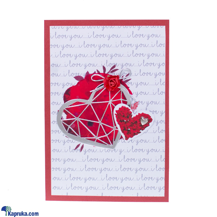 Lovely Heart Greeting Card Online at Kapruka | Product# greeting00Z413