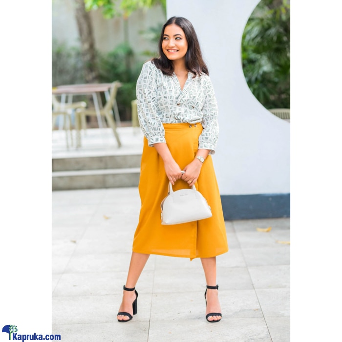 Carabelle Skirt- Golden Yellow Online at Kapruka | Product# clothing04047
