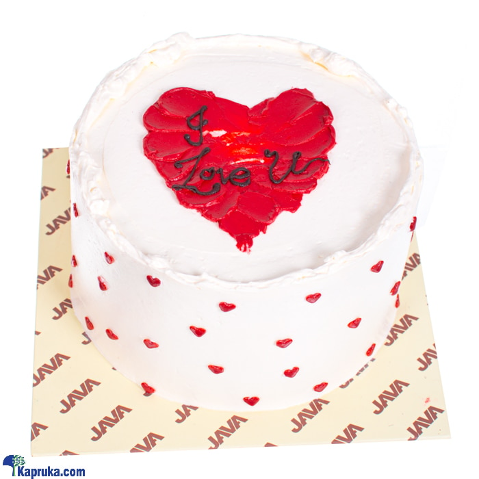 Java Vanilla Choco Love Cake Online at Kapruka | Product# cakeJAVA00195