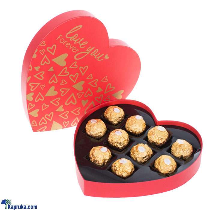 Love You Forever 10 Pieces Ferrero Rocher Chocolate Box Online at Kapruka | Product# chocolates001280