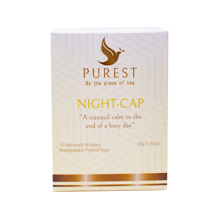 Purest night- cap 2g x 15  pyramid tea bags (30g / 1.06oz) Online at Kapruka | Product# grocery002323