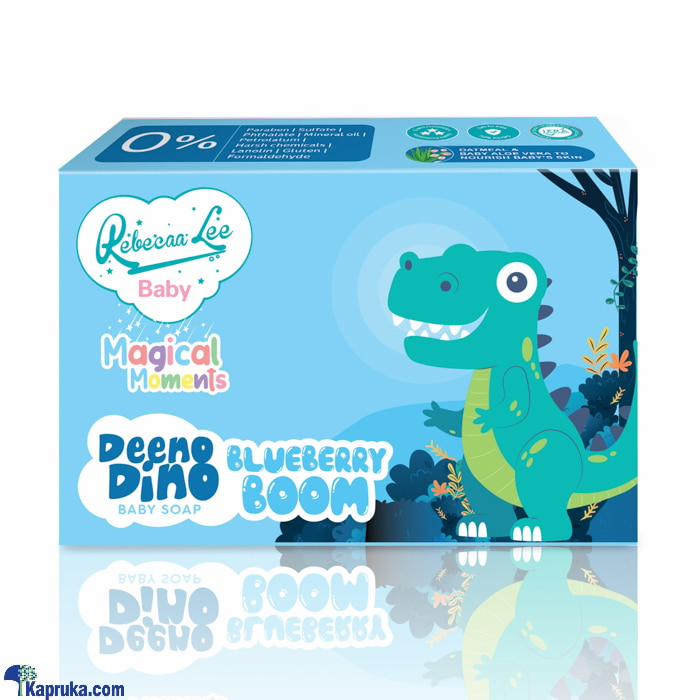 Rebecaa Lee - Deeno Dino ,magical Moments- Blueberry Boom- Kids Soap 75g- Baby Soap Online at Kapruka | Product# babypack00556