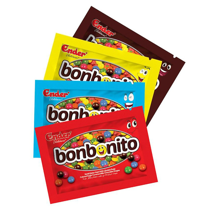 Four Pack Of Bonbonito Colored Sugar Coated Milky Pebbles ( 40G X 4 ) Online at Kapruka | Product# grocery002348