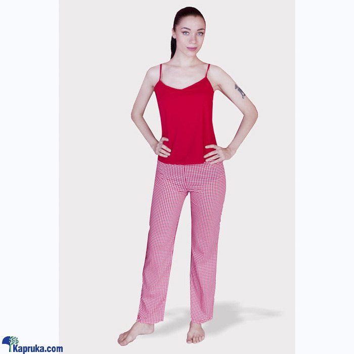 Cotton Pant Only Sashy Red Online at Kapruka | Product# clothing04422