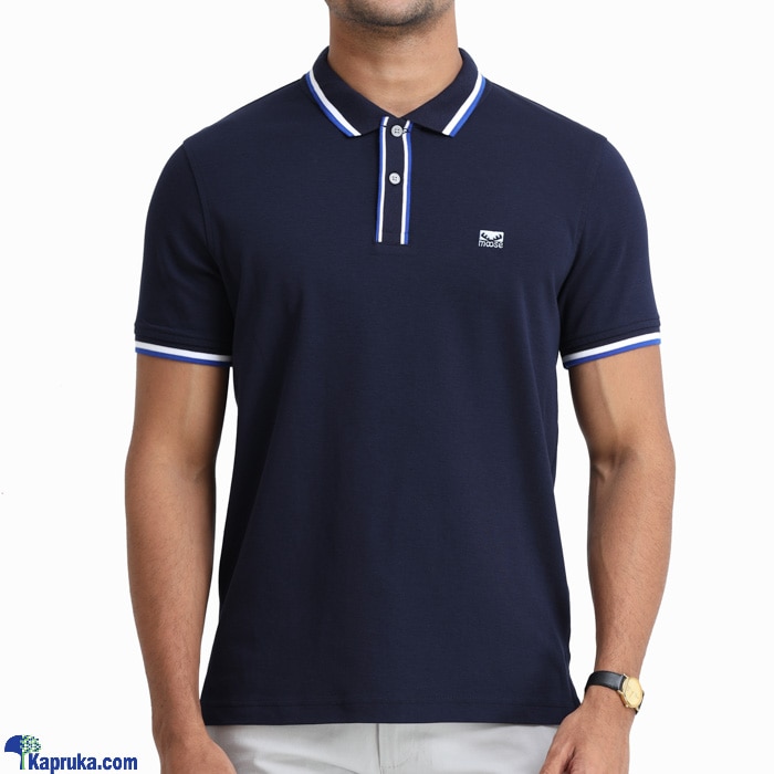 Moose Slim Fit Polo Golf T- Shirt- Cadet Navy Online at Kapruka | Product# clothing04445