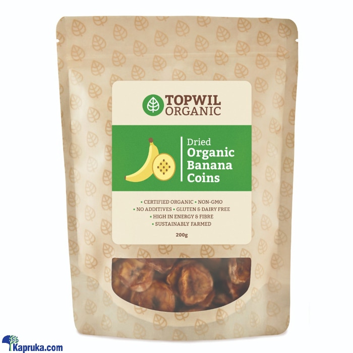 Topwil Organic Dried Banana Coins 200g Online at Kapruka | Product# grocery002355