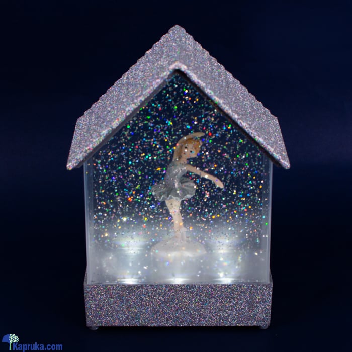 Ballerina LED Light USB Music Box Ornament, Automatic Light Small House Crystal Music Box Online at Kapruka | Product# ornaments00861
