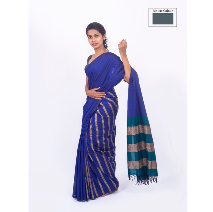 Qit STANDARD PURE COTTON HANDLOOM SAREE AK536 Price in Sri Lanka