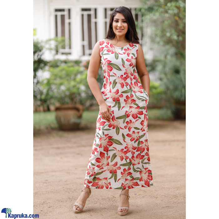 Soft Cotton Sleeveless Dress Online at Kapruka | Product# clothing04788