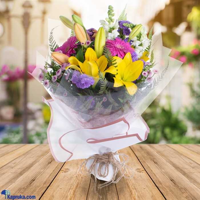 Sunshine Blooms Fresh Flower Bouquet Online at Kapruka | Product# flowers00T1310