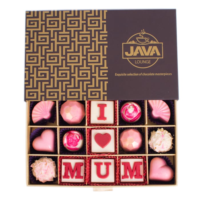 Java I Love Mum 15 Piece Chocolate Box Online at Kapruka | Product# chocolates001301