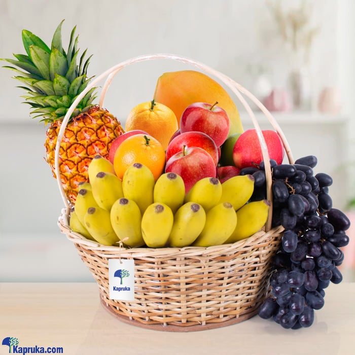 Pineapple Delight Fresh Fruit Basket Online at Kapruka | Product# fruits00168