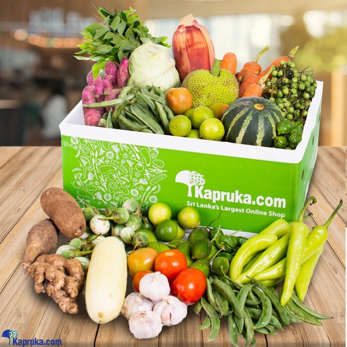 Farm Fresh Vegetable Box For A Family Of Four People For A Week Online at Kapruka | Product# vegibox00151