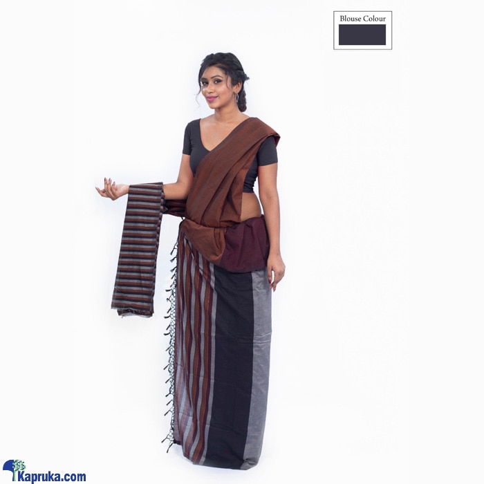Pure Cotton Handloom Saree- AT027 Online at Kapruka | Product# clothing05047