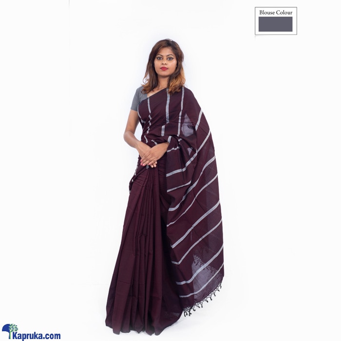 Pure Cotton Handloom Saree- AT029 Online at Kapruka | Product# clothing05049