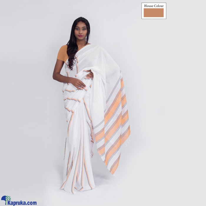 Pure Cotton Handloom Saree- AT012 Online at Kapruka | Product# clothing05060