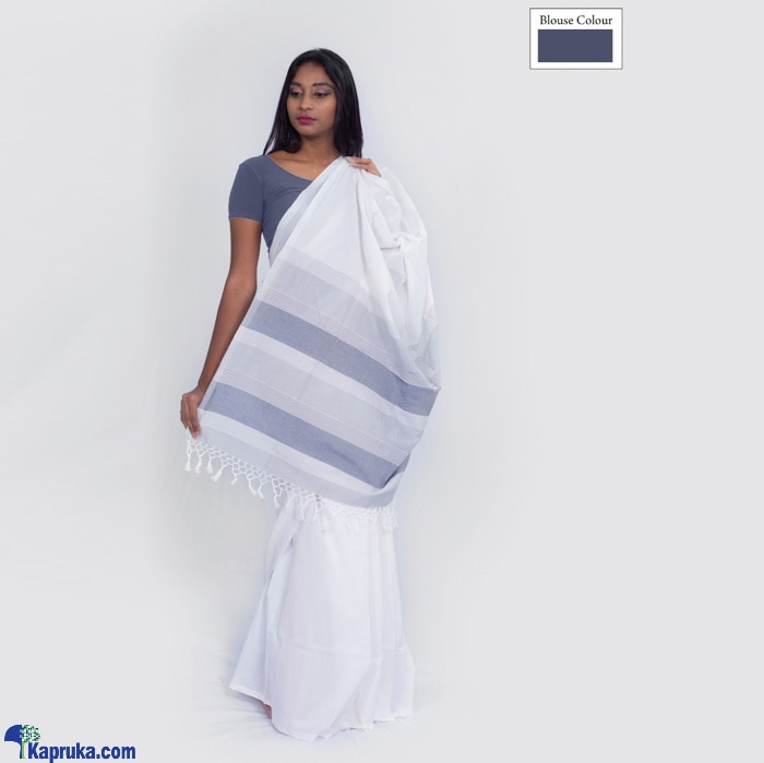 Pure Cotton Handloom Saree- AT014 Online at Kapruka | Product# clothing05062