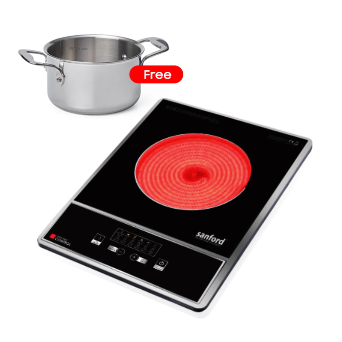 Sanford Infrared Cooker With Free Cooking Pot Online at Kapruka | Product# elec00A3499