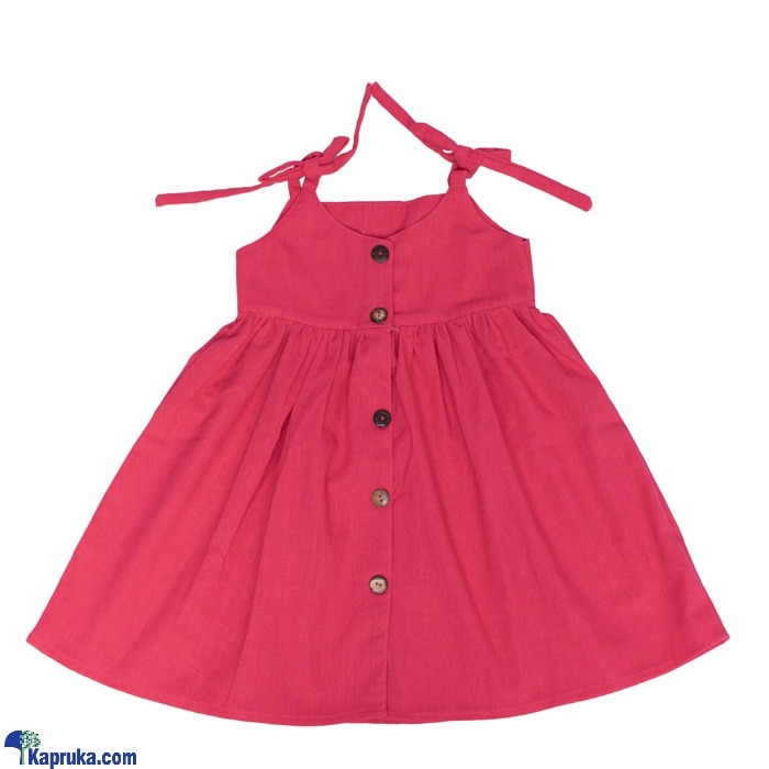 Pink  Linen Dress Online at Kapruka | Product# clothing05144